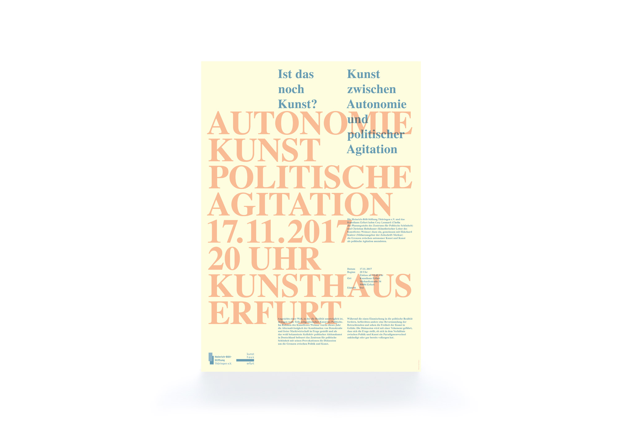 Schroeter-und-Berger_Heinrich-Böll-Stifzung-Thüringen_Agitation-und-Kunst_Plakat-A3
